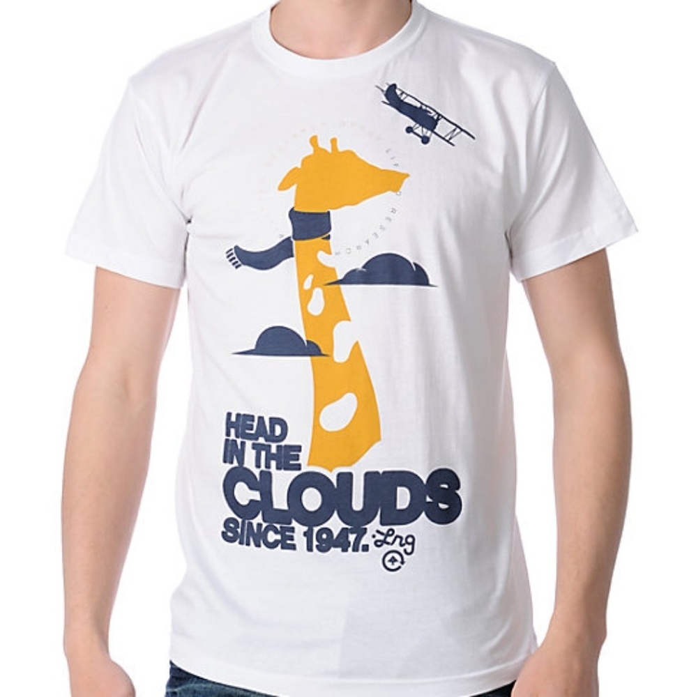 LRG heady clouds men's tee